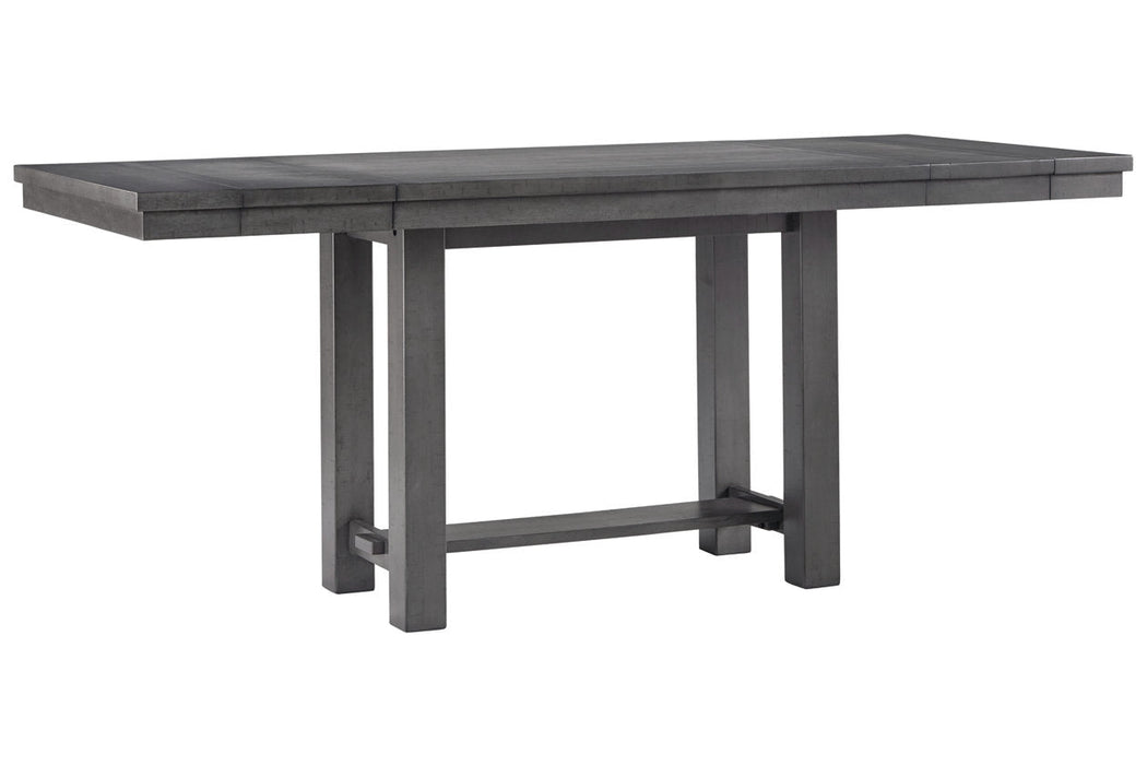 Myshanna Gray Counter Height Dining Extension Table - D629-32 - Vega Furniture