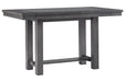 Myshanna Gray Counter Height Dining Extension Table - D629-32 - Vega Furniture