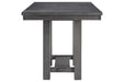 Myshanna Gray Counter Height Dining Extension Table - D629-32 - Vega Furniture