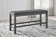 Myshanna Gray Counter Height Set - SET | D629-32 | D629-124(4) - Vega Furniture