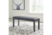 Myshanna Gray Dining Bench - D629-00 - Vega Furniture