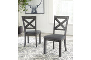 Myshanna Gray Dining Chair, Set of 2 - D629-01 - Vega Furniture