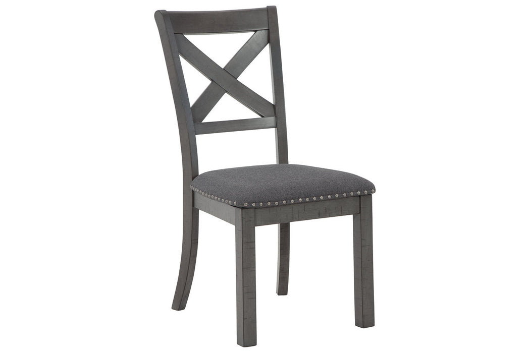 Myshanna Gray Dining Chair, Set of 2 - D629-01 - Vega Furniture