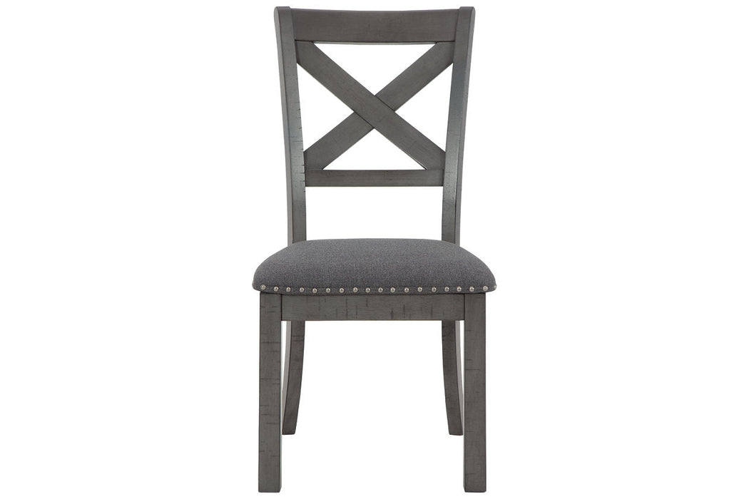 Myshanna Gray Dining Chair, Set of 2 - D629-01 - Vega Furniture