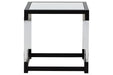 Nallynx Metallic Gray End Table - T197-2 - Vega Furniture