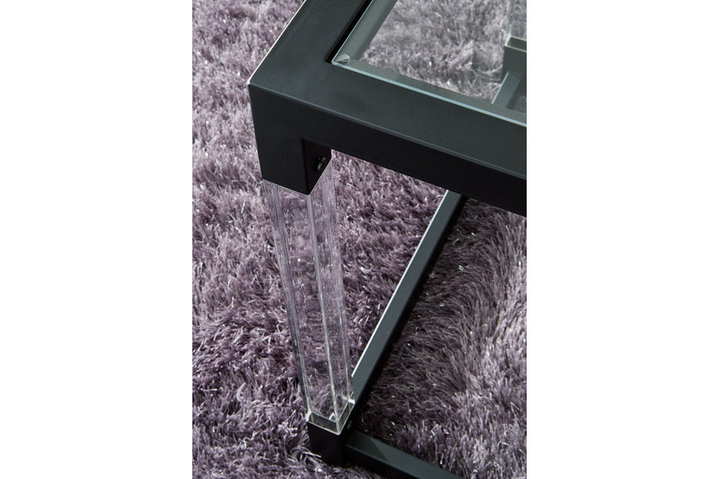 Nallynx Metallic Gray End Table - T197-2 - Vega Furniture