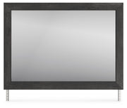 Nanforth Graphite Bedroom Mirror (Mirror Only) - B3670-36 - Vega Furniture