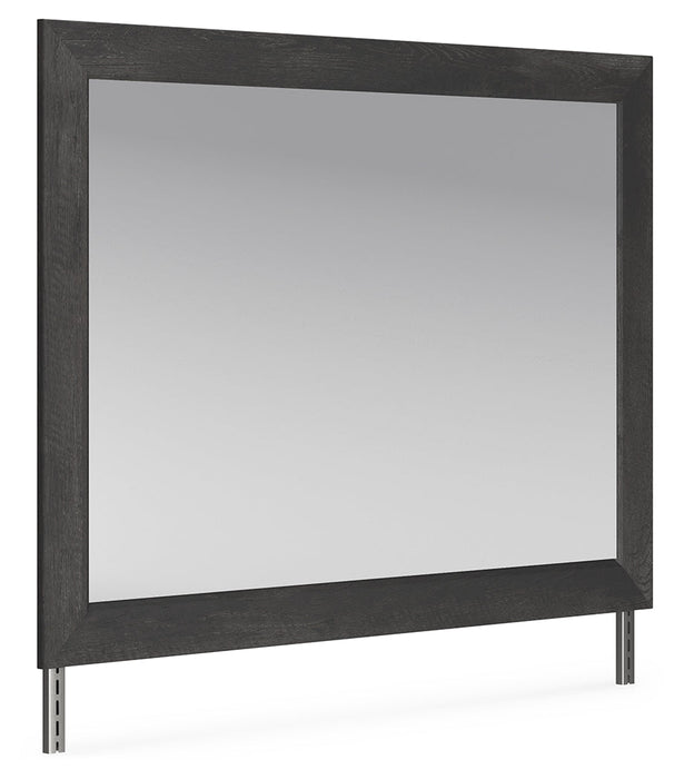 Nanforth Graphite Bedroom Mirror (Mirror Only) - B3670-36 - Vega Furniture