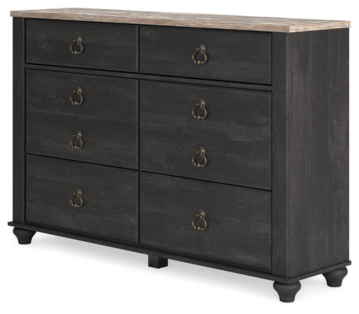 Nanforth Two-tone Dresser - B3670-31 - Vega Furniture