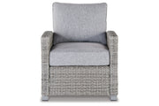 NAPLES BEACH Light Gray Lounge Chair with Cushion - P439-820 - Vega Furniture