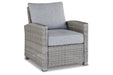 NAPLES BEACH Light Gray Lounge Chair with Cushion - P439-820 - Vega Furniture