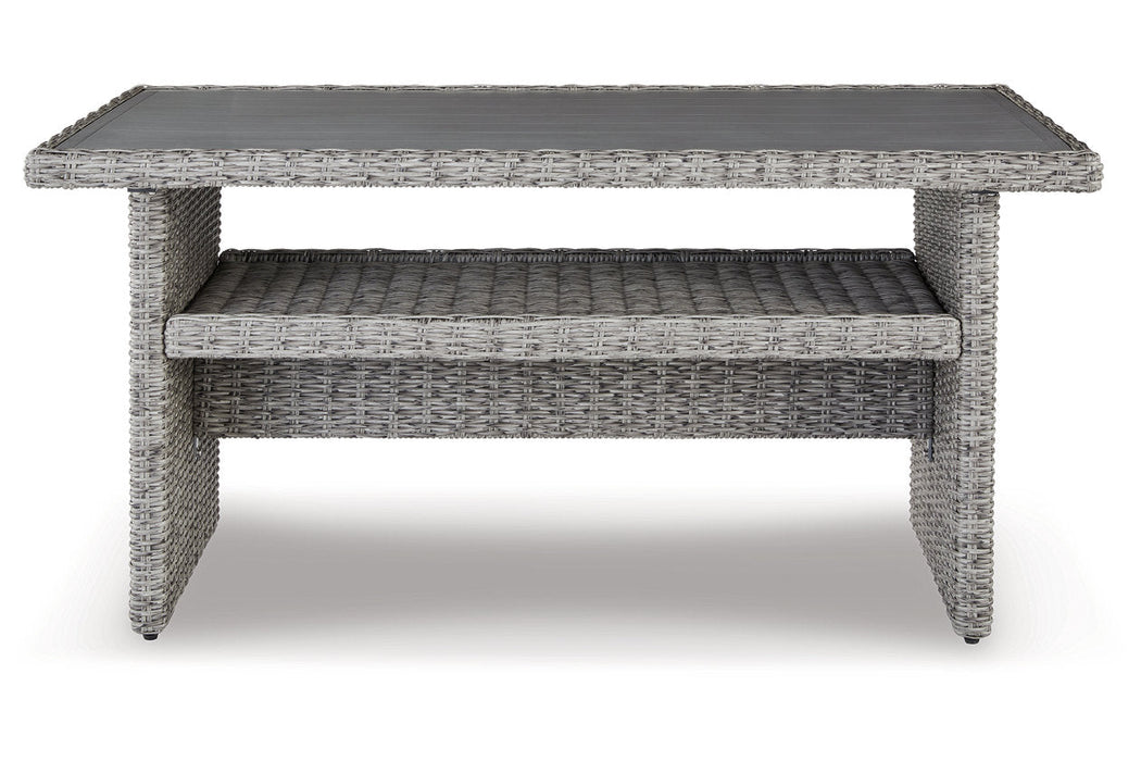 NAPLES BEACH Light Gray Outdoor Multi-use Table - P439-625 - Vega Furniture