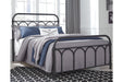 Nashburg Black Full Metal Bed - B280-672 - Vega Furniture
