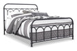 Nashburg Black Queen Metal Bed - B280-681 - Vega Furniture