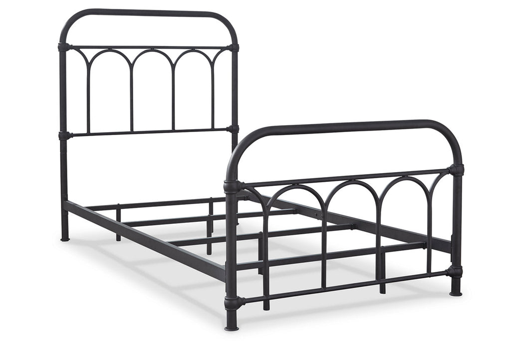 Nashburg Black Twin Metal Bed - B280-671 - Vega Furniture