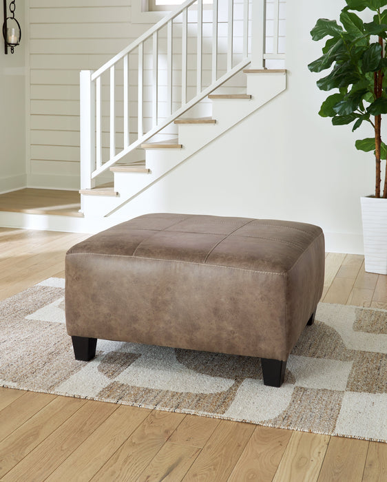 Navi Fossil Oversized Accent Ottoman - 9400408 - Vega Furniture