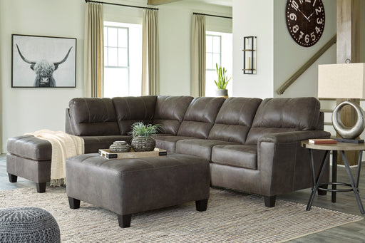 Navi Smoke LAF Sectional - SET | 9400216 | 9400267 | 9400225 - Vega Furniture