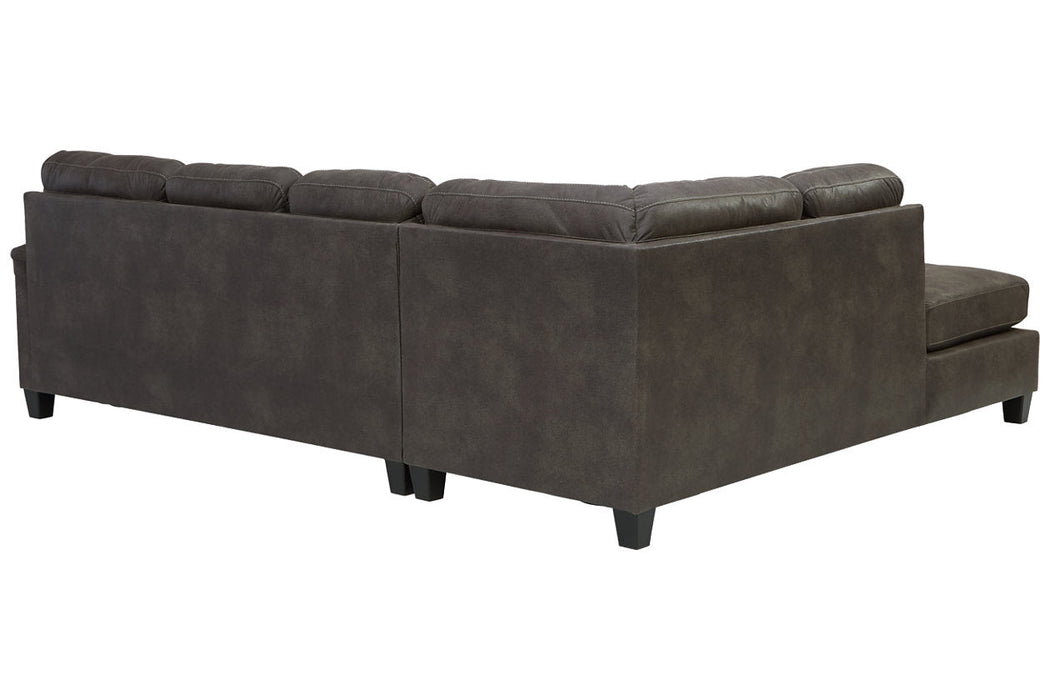 Navi Smoke LAF Sectional - SET | 9400216 | 9400267 | 9400225 - Vega Furniture