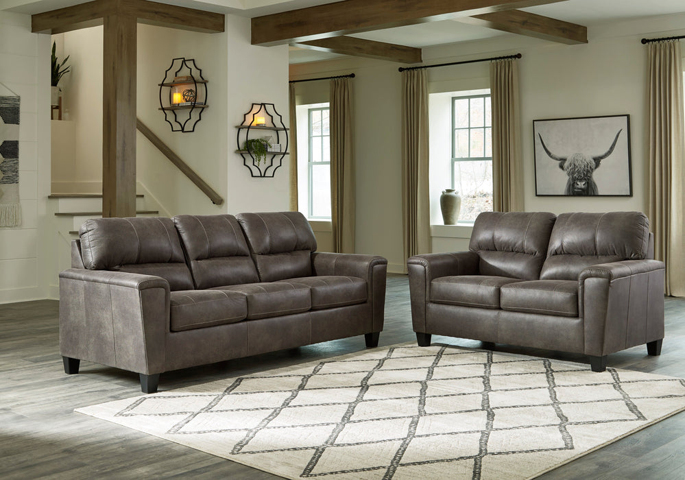 Navi Smoke Living Room Set - SET | 9400238 | 9400235 - Vega Furniture