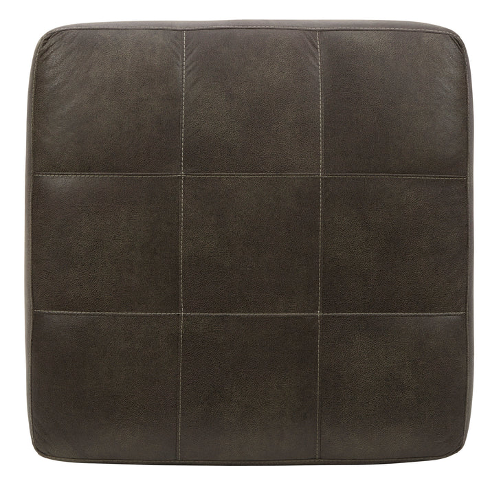 Navi Smoke Oversized Accent Ottoman - 9400208 - Vega Furniture