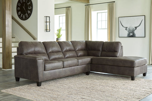 Navi Smoke RAF Sectional - SET | 9400217 | 9400266 | 9400208 | 9400225 - Vega Furniture