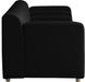 Naya Black Velvet Sofa - 637Black-S - Vega Furniture