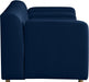 Naya Blue Velvet Loveseat - 637Navy-L - Vega Furniture