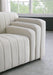 Naya Cream Velvet Loveseat - 637Cream-L - Vega Furniture