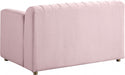 Naya Pink Velvet Chair - 637Pink-C - Vega Furniture