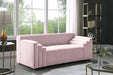 Naya Pink Velvet Loveseat - 637Pink-L - Vega Furniture