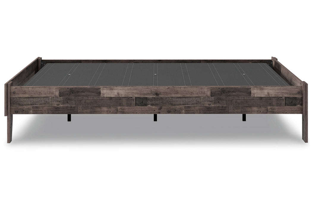 Neilsville Multi Gray Full Platform Bed - EB2120-112 - Vega Furniture