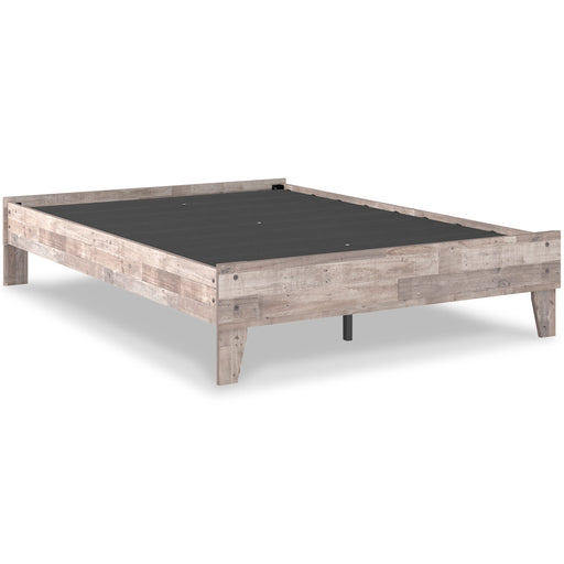 Neilsville Whitewash Full Platform Bed - EB2320-112 - Vega Furniture