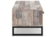 Neilsville Whitewash Storage Bench - EA2320-150 - Vega Furniture