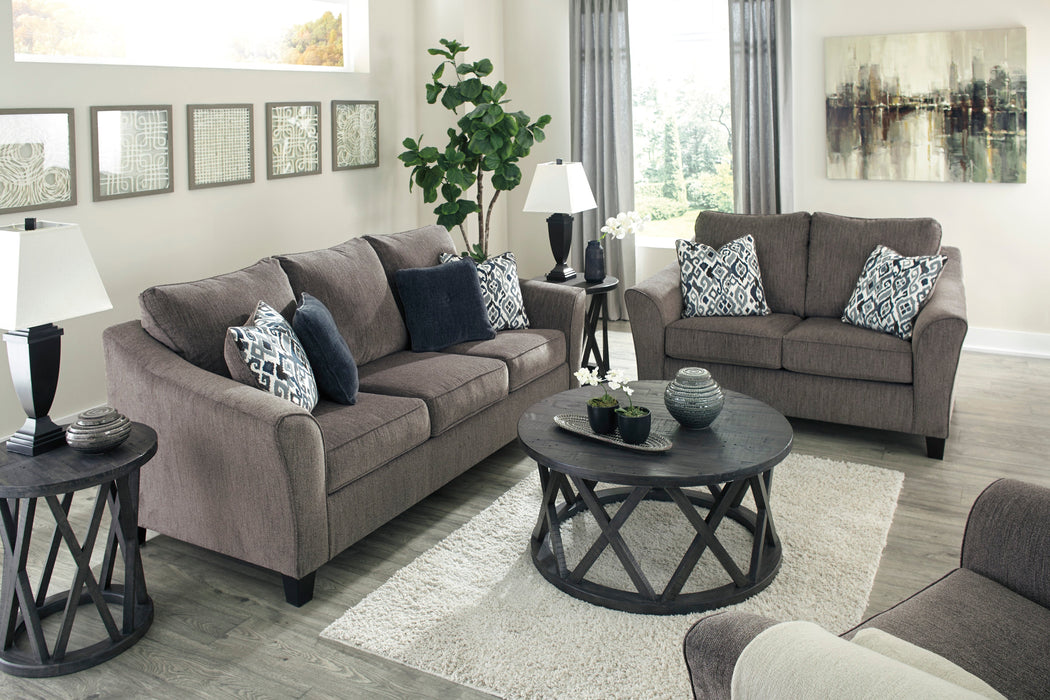 Nemoli Slate Living Room Set - SET | 4580638 | 4580635 | 4580623 | 4580614 - Vega Furniture