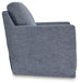 Nenana Next-Gen Nuvella Denim Swivel Glider Accent Chair - A3000646 - Vega Furniture