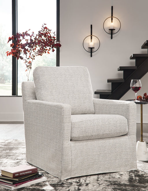 Nenana Next-Gen Nuvella Stone Swivel Glider Accent Chair - A3000644 - Vega Furniture