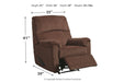 Nerviano Chocolate Recliner - 1080229 - Vega Furniture