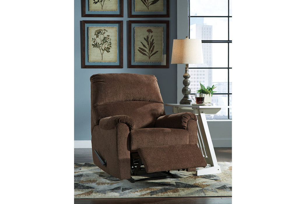 Nerviano Chocolate Recliner - 1080229 - Vega Furniture