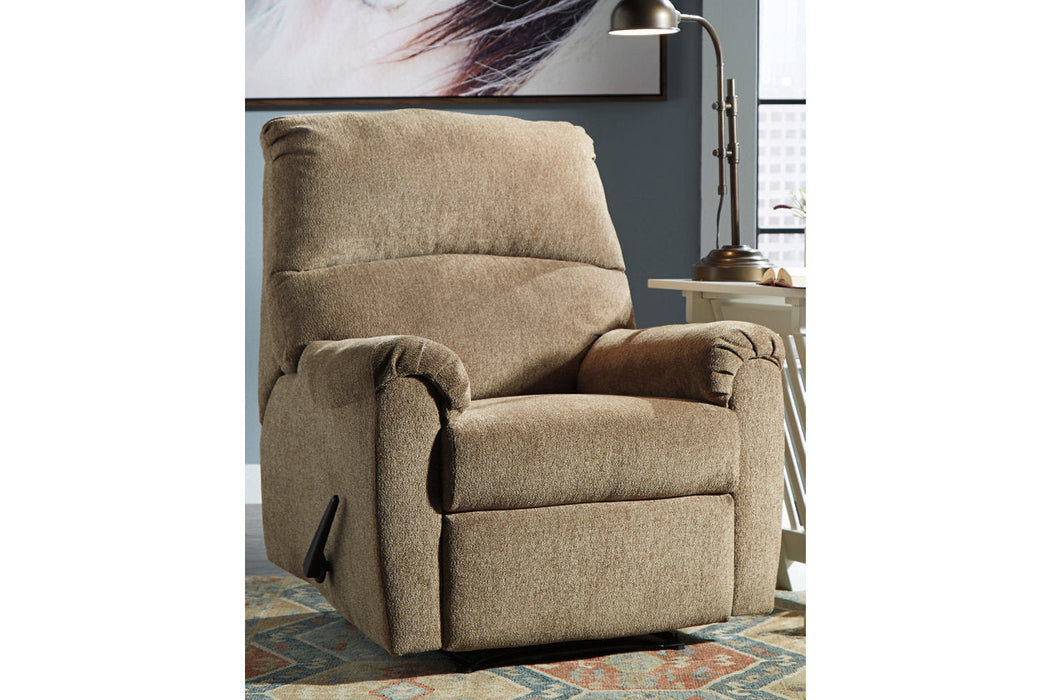 Nerviano Mocha Recliner - 1080129 - Vega Furniture