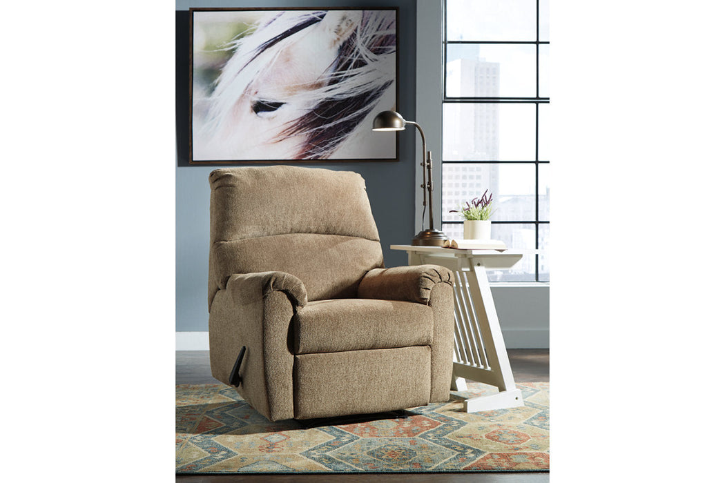 Nerviano Mocha Recliner - 1080129 - Vega Furniture