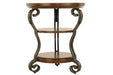 Nestor Medium Brown Chairside End Table - T517-7 - Vega Furniture