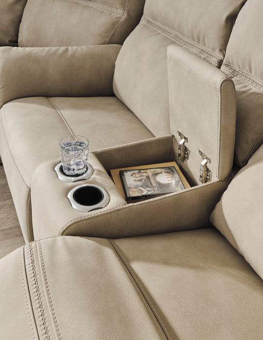 Next-Gen DuraPella Sand Power Reclining Living Room Set - SET | 5930247 | 5930218 - Vega Furniture