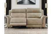 Next-Gen DuraPella Sand Power Reclining Sofa - 5930247 - Vega Furniture