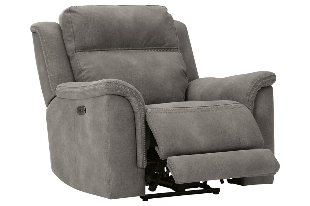 Next-Gen DuraPella Slate Power Recliner - 5930113 - Vega Furniture