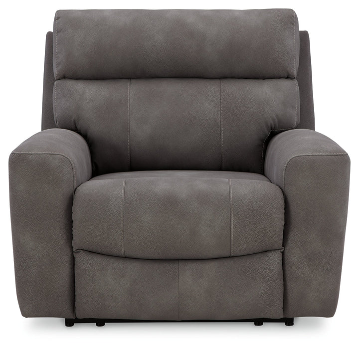 Next-Gen DuraPella Slate Power Recliner - 6100313 - Vega Furniture