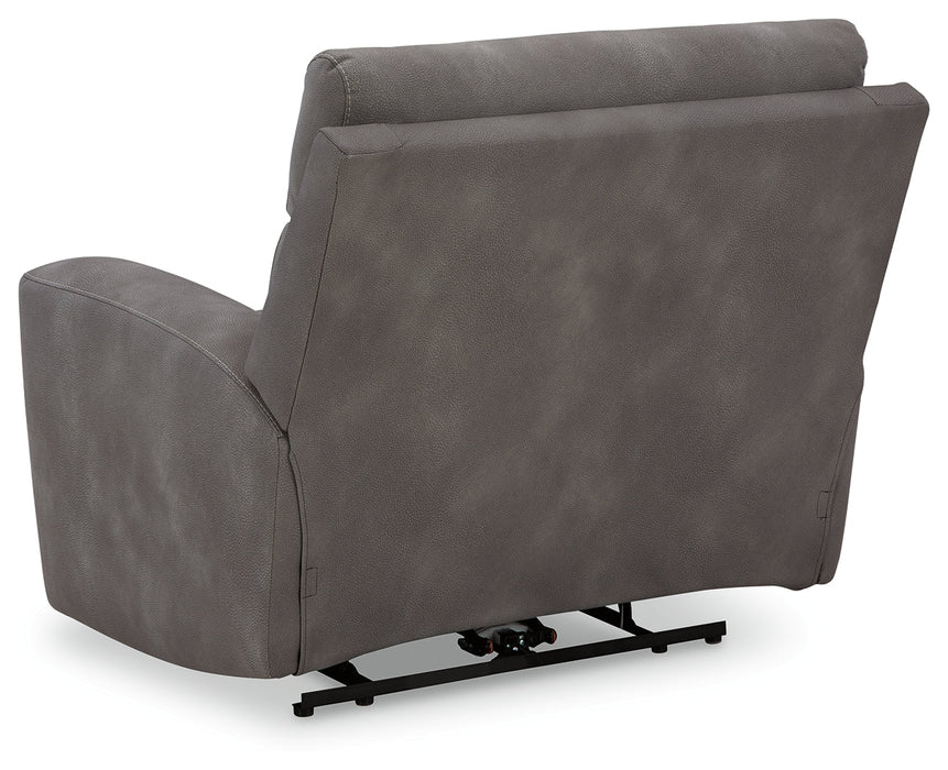 Next-Gen DuraPella Slate Power Recliner - 6100313 - Vega Furniture