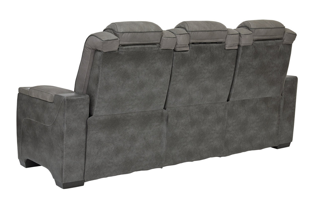 Next-Gen DuraPella Slate Power Reclining Sofa - 2200415 - Vega Furniture