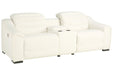 Next-Gen Gaucho Chalk 3-Piece Power Reclining Loveseat - SET | 5850557 | 5850558 | 5850562 - Vega Furniture