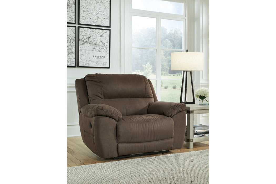 Next-Gen Gaucho Espresso Oversized Recliner - 5420452 - Vega Furniture