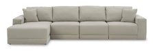 Next-Gen Gaucho Gray 4-Piece LAF Sectional - SET | 1830416 | 1830465 | 1830446(2) - Vega Furniture